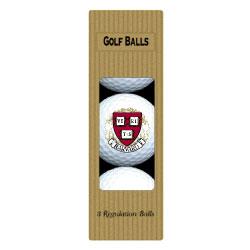 Harvard Crimson Embroidered Golf Gift Set