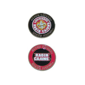 Louisiana Lafayette Ragin Cajuns Red Retractable Badge Holder - Detroit  Game Gear