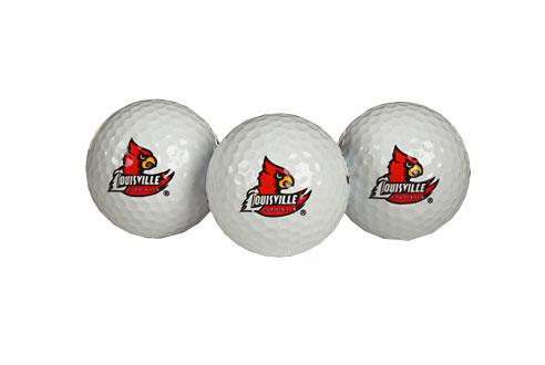 Team Golf 24203 Louisville Cardinals Dozen Ball Pack