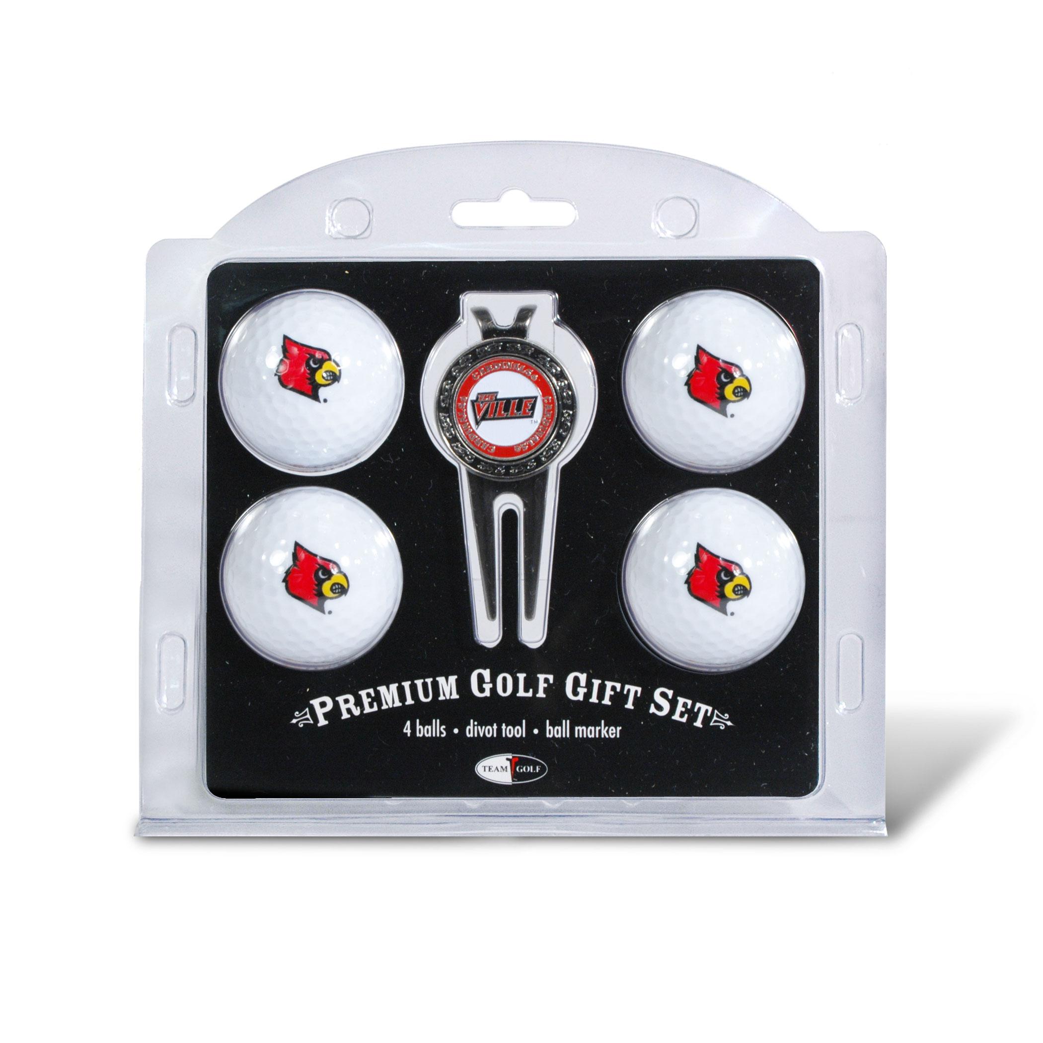 Louisville Cardinals Golf Ball Gift Pack with Key Chain - Sports