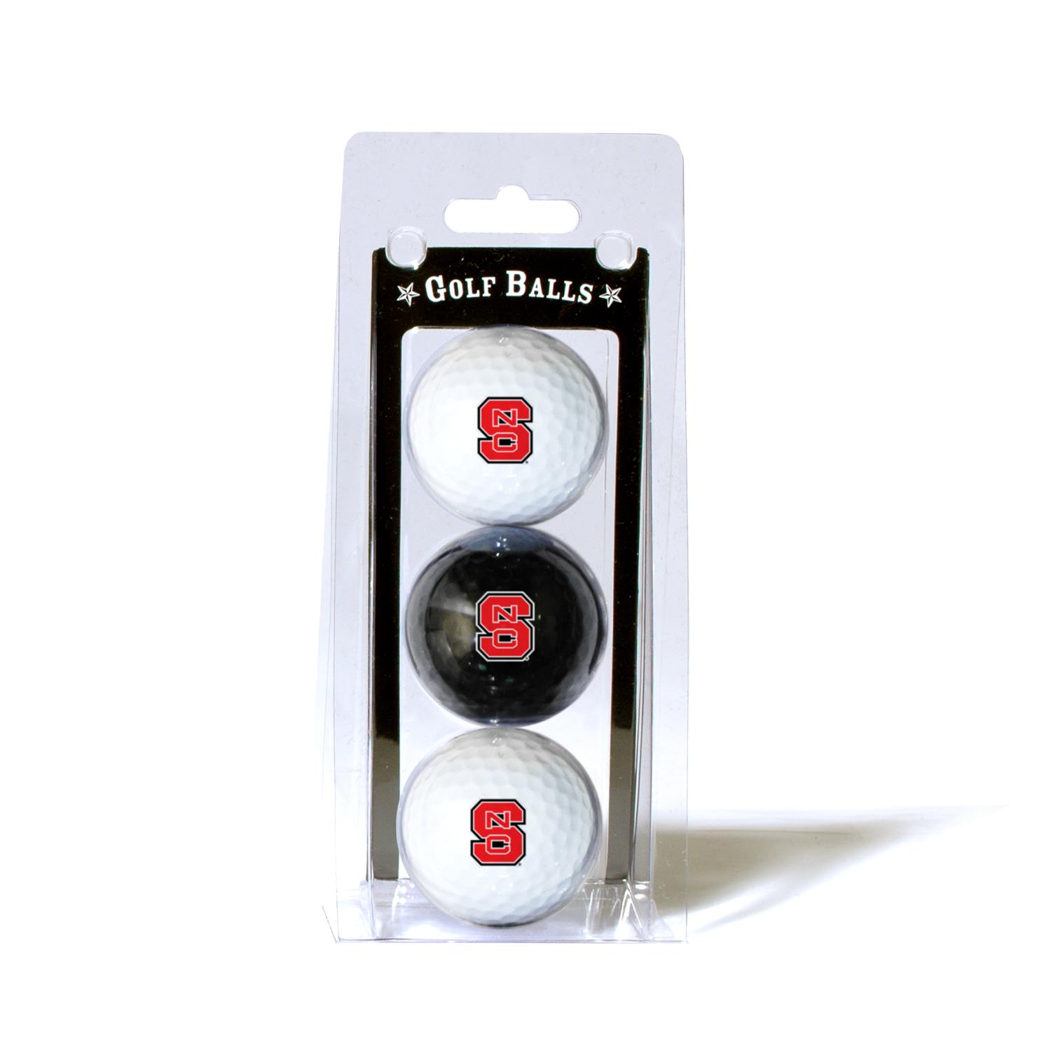 NC State Wolfpack Golf Ball 3-Pack