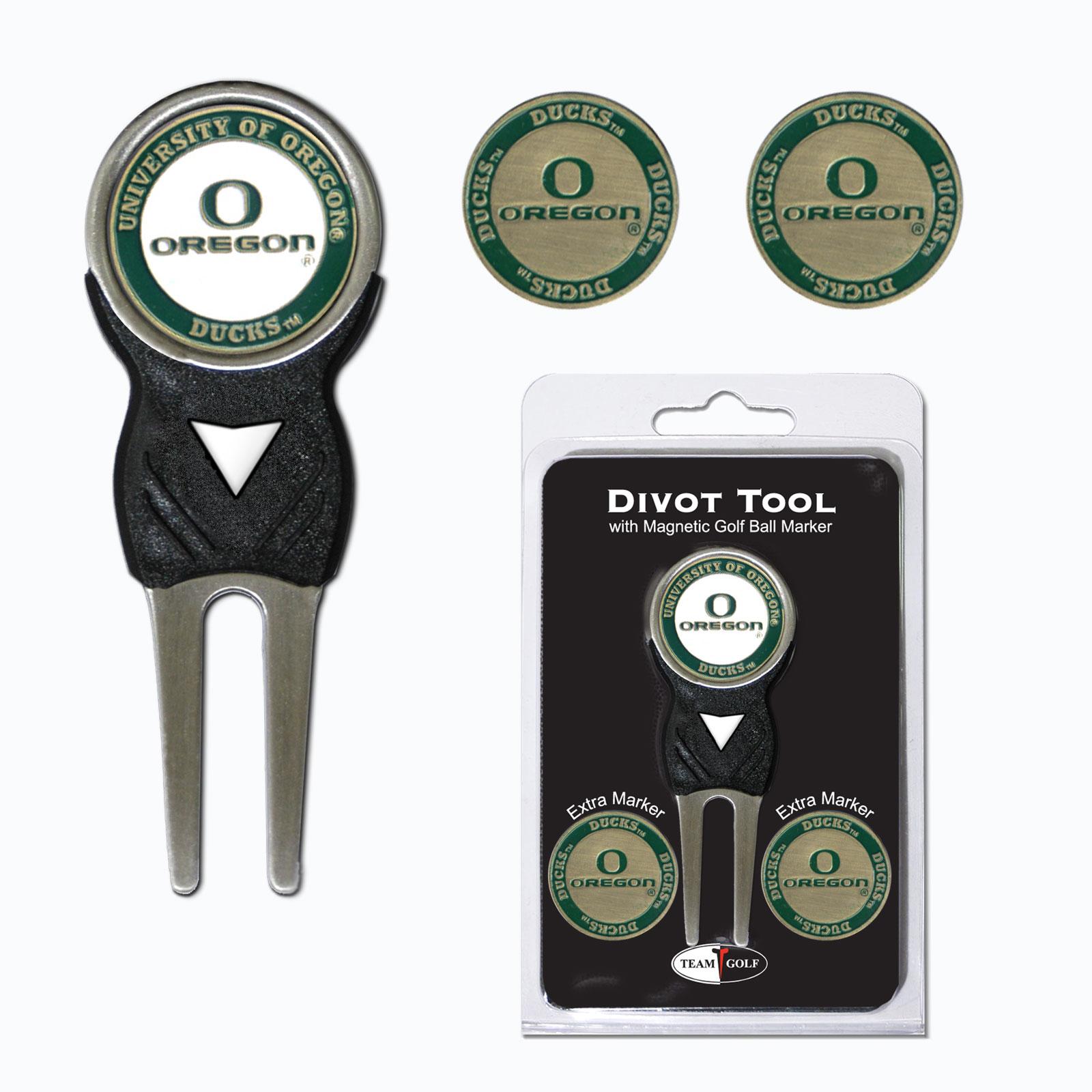 Team Golf Oregon Ducks Fighting Duck Gift Set (Towel, Balls, Tees)