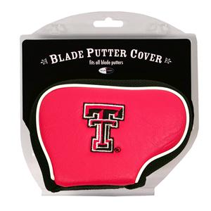 LinksWalker Texas Tech Red Raiders Golf Bag Tag with Ball Marker - Antique Brass