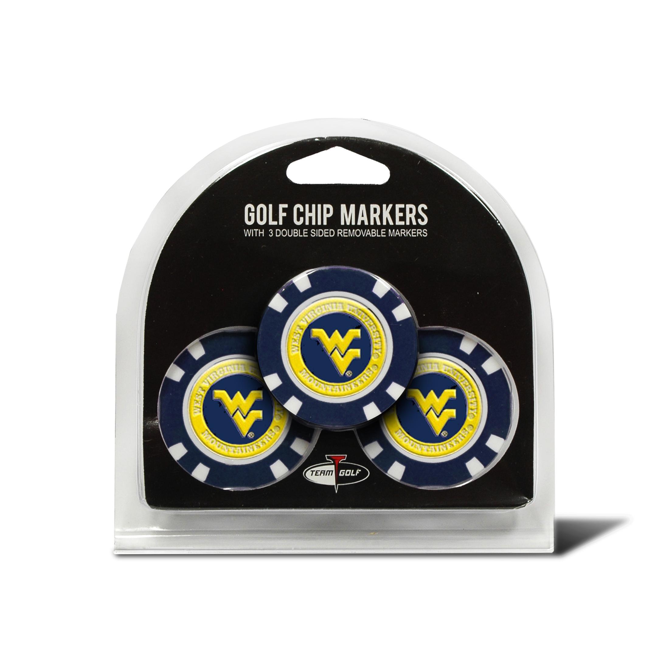 West Virginia Mountaineers 3-Pack Golf Ball Gift Set with Hat Trick Divot  Tool