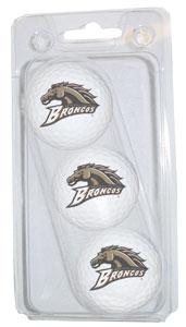 DisplayNest NCAA Golf Ball Gift Pack - Western Michigan Broncos